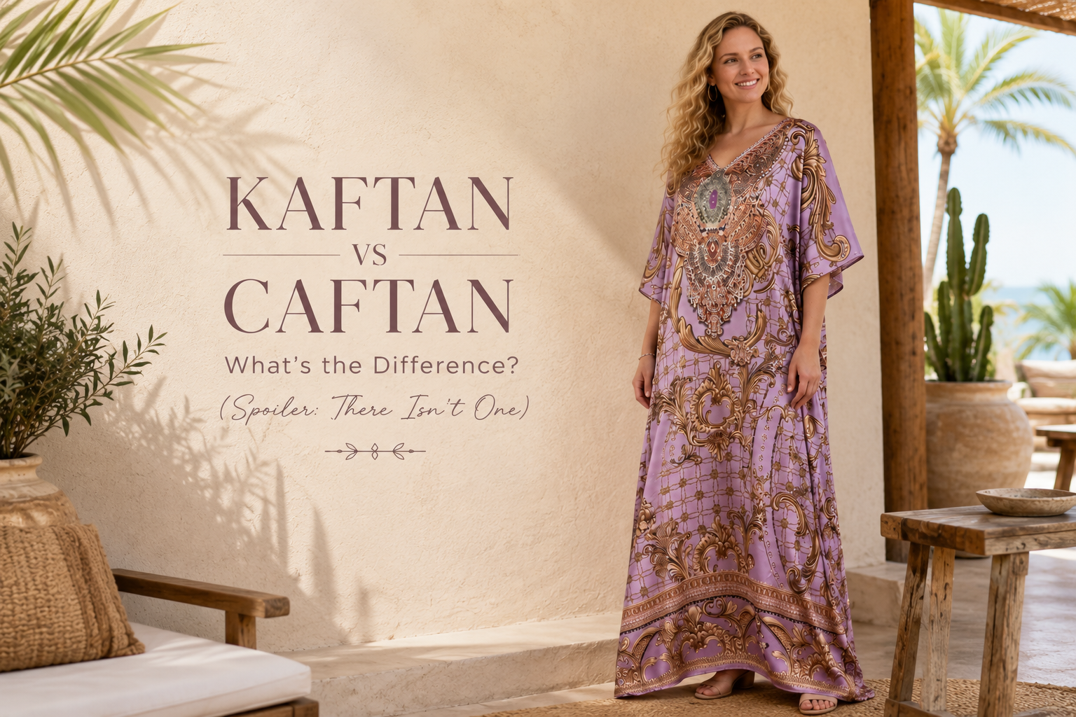 Kaftan vs Caftan: What's the Difference? (Spoiler: There Isn't One)