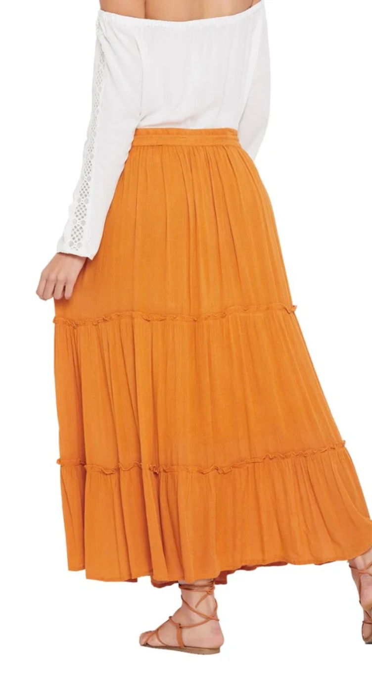 Amber Rayon Skirt for Women S-XL | GypsieBlu