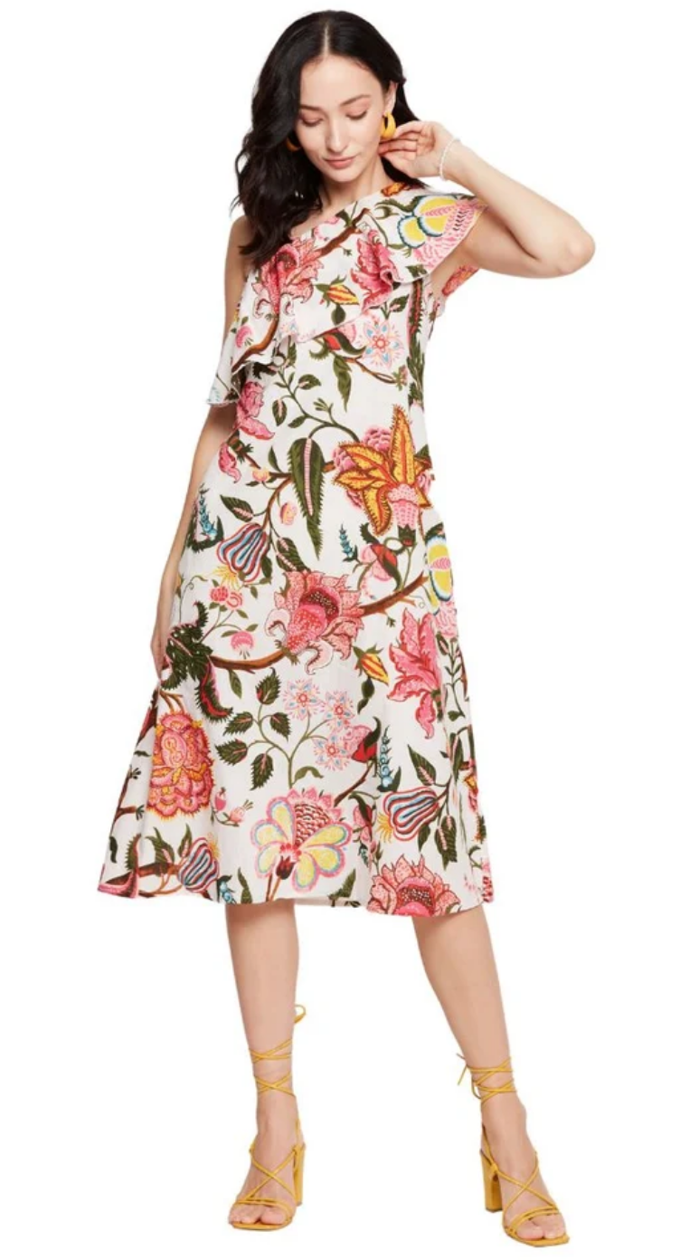 Multicolor Floral Cotton Dress for Women S-XL | GypsieBlu