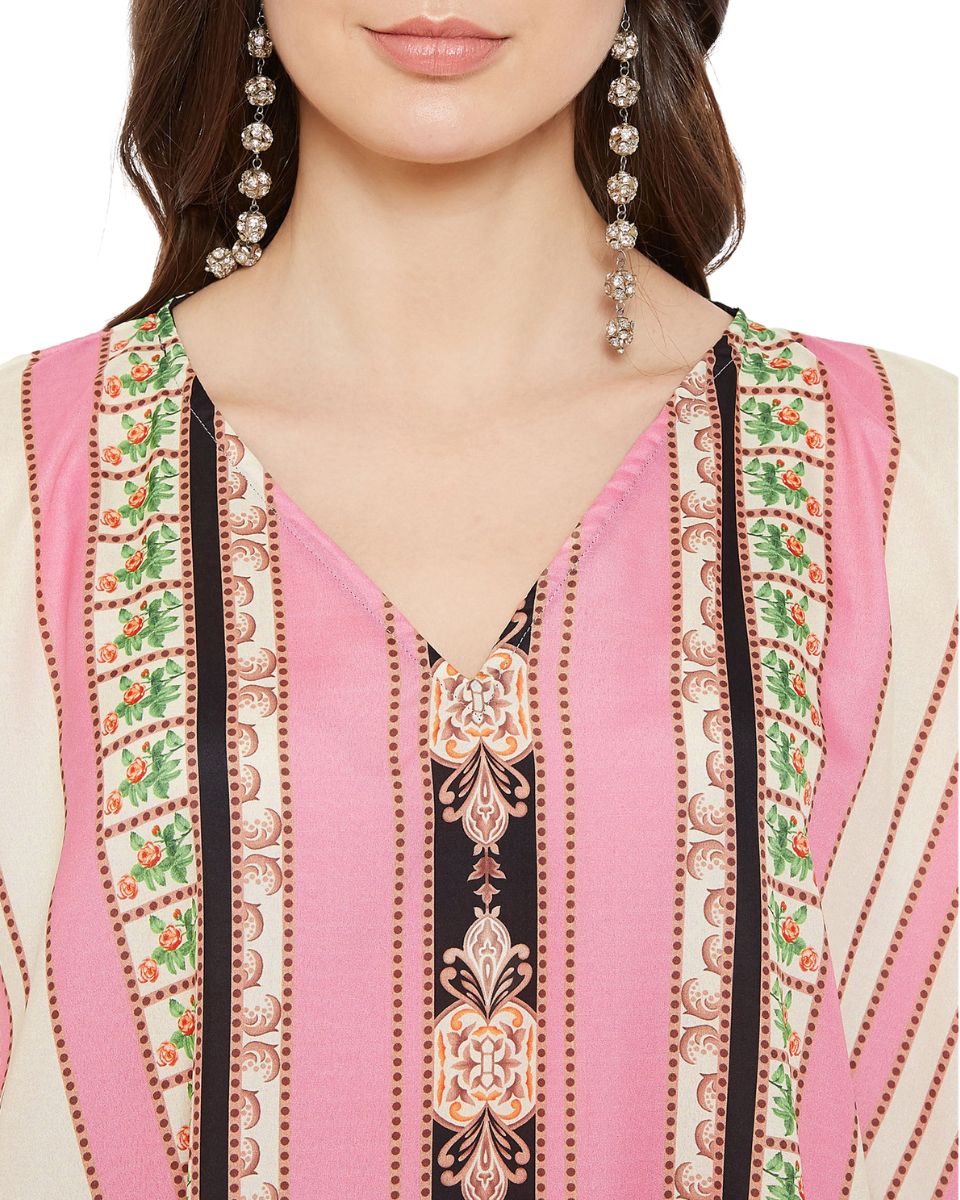 pink caftan
