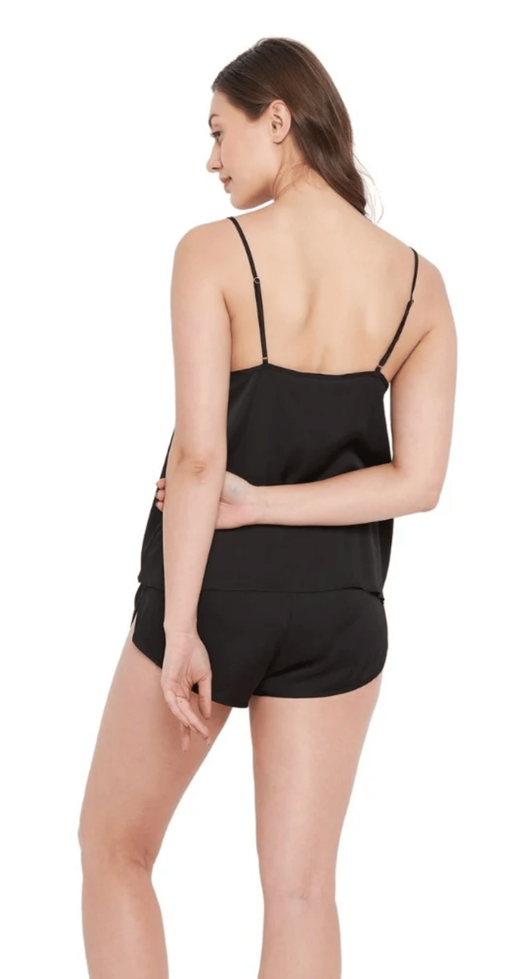 Black Satin Shorts for Women S-XL | GypsieBlu