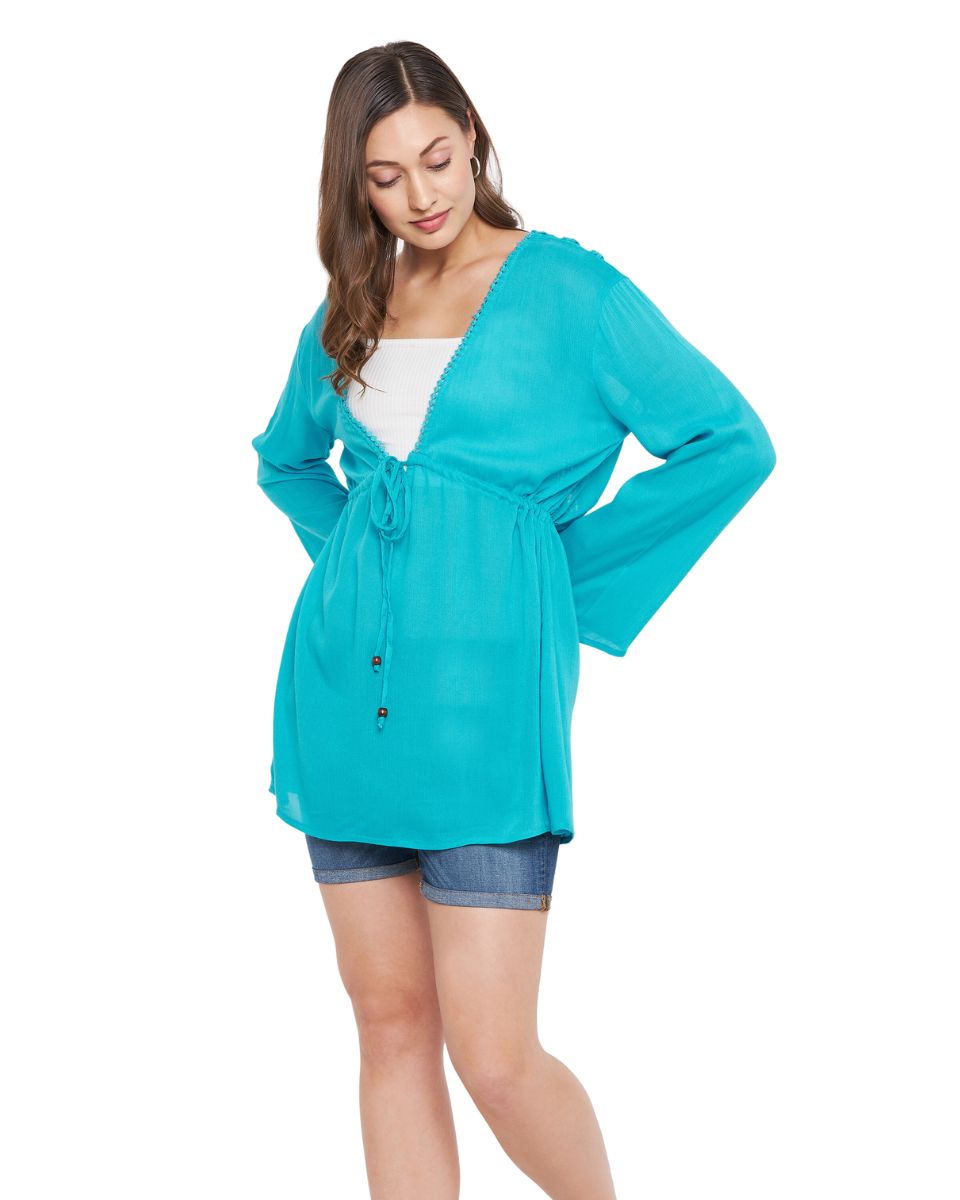 Rayon Crepe Swimwear Cover-ups