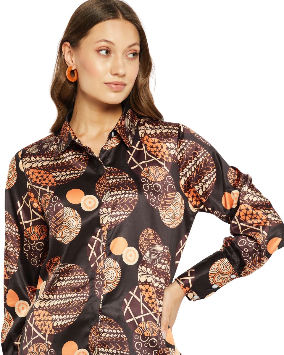 Trendy Black Cord Set