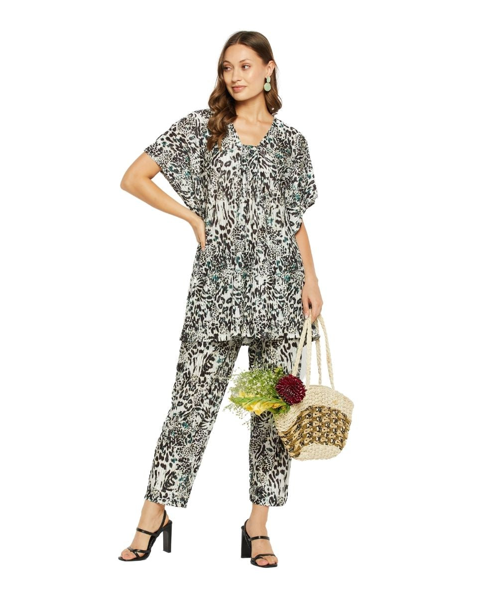 Chic Animal Print Attire