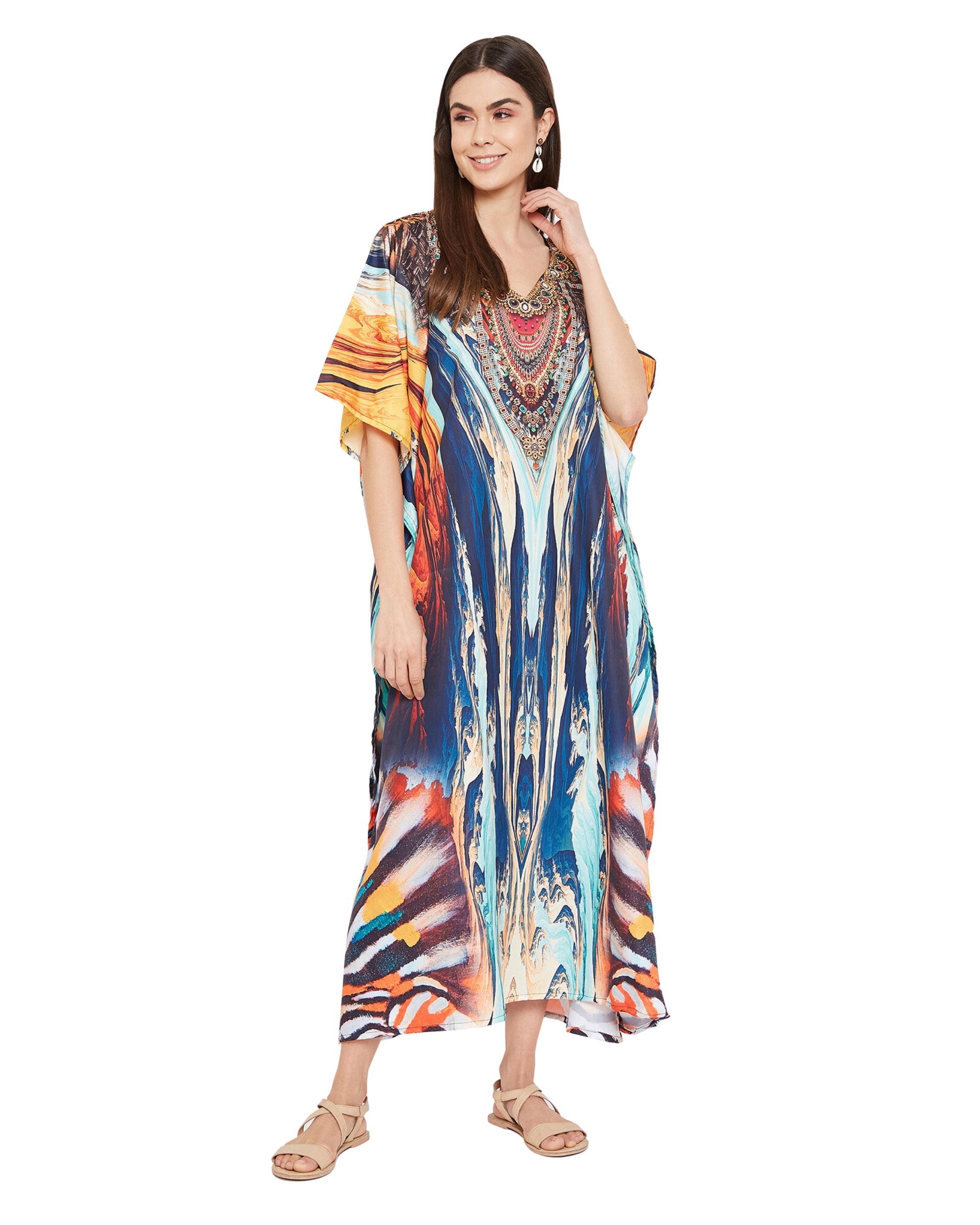 Chic Resort Wear Kaftan