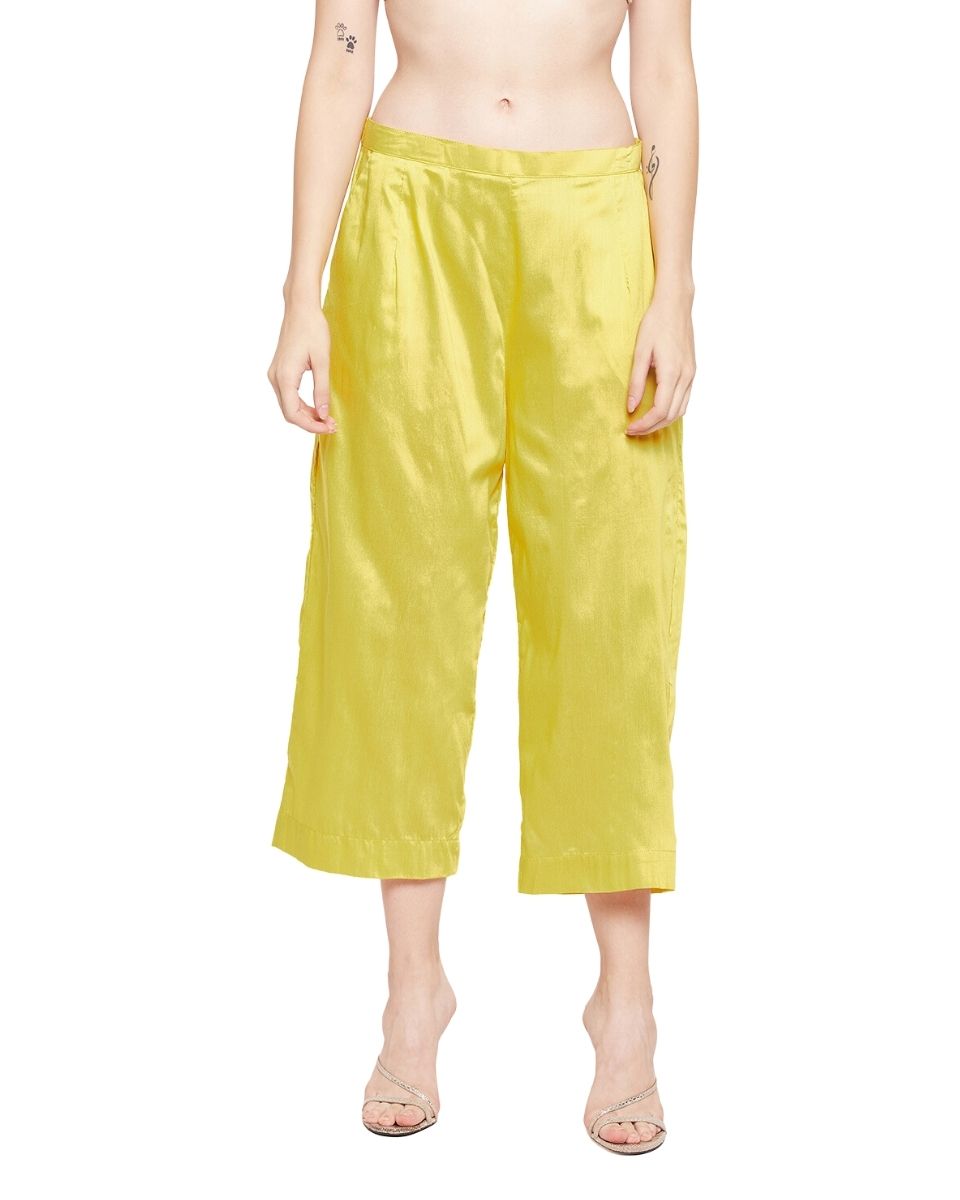 Solid White Cotton Silk Dress For Women