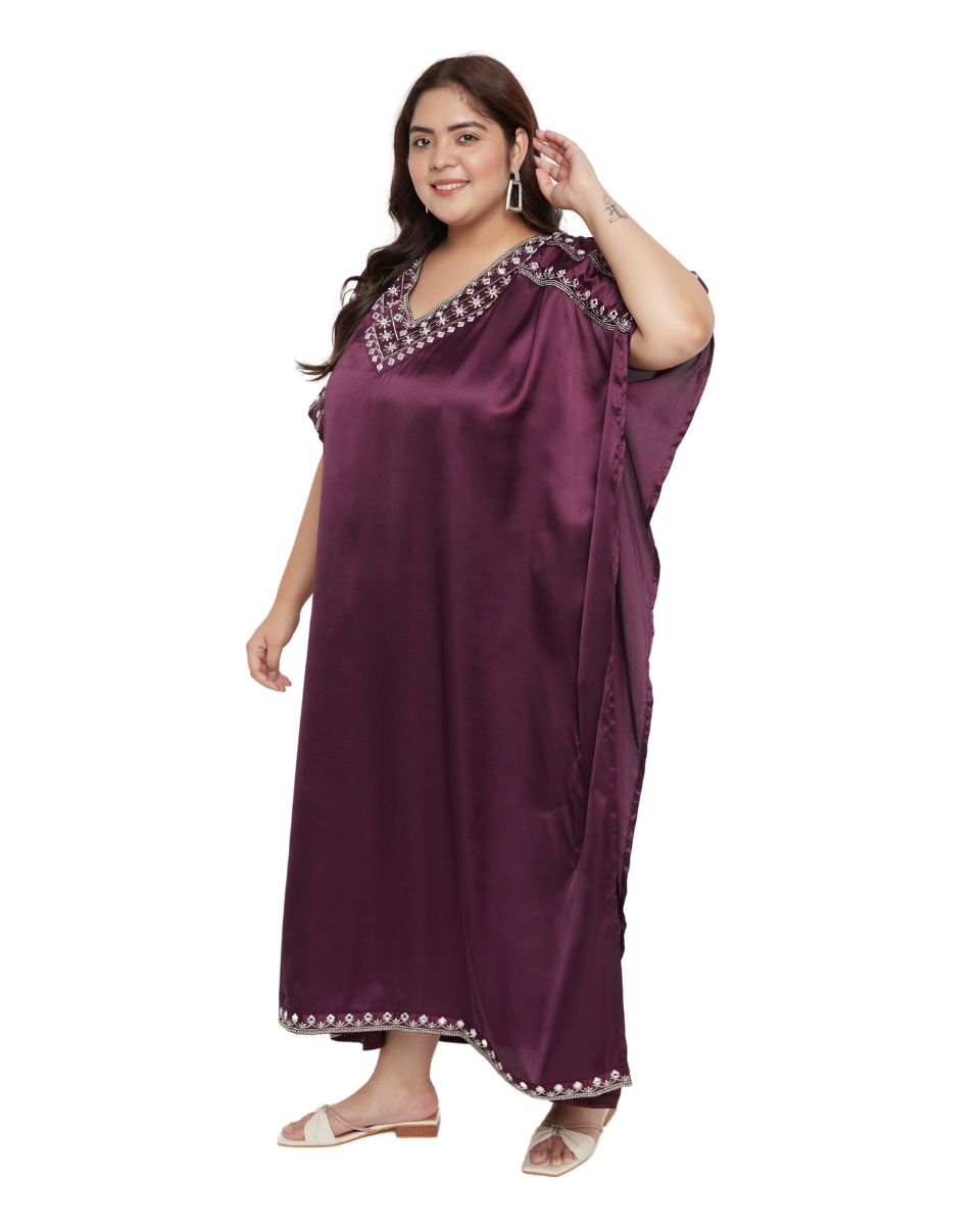 Stylish embroidered lace apparel