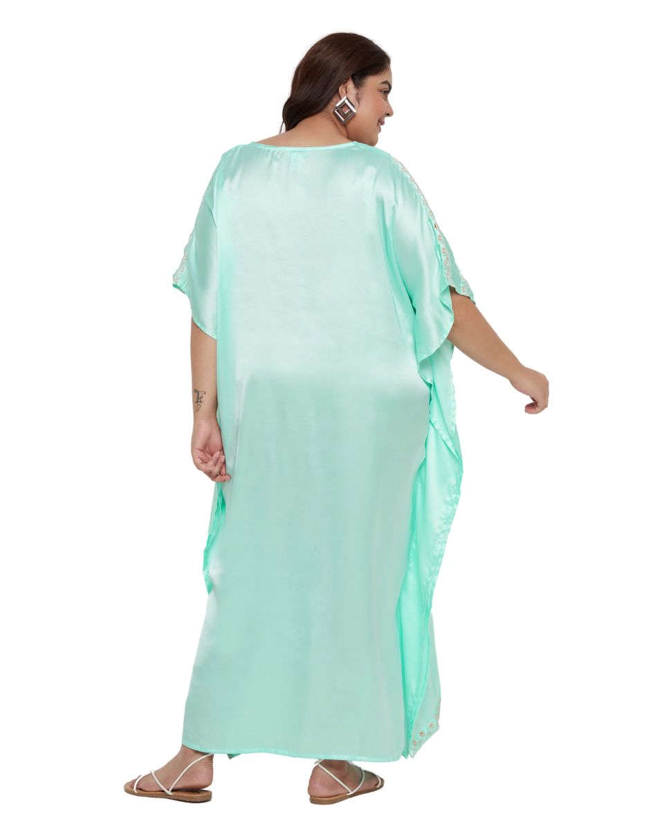 Glamorous Lace Satin Gown