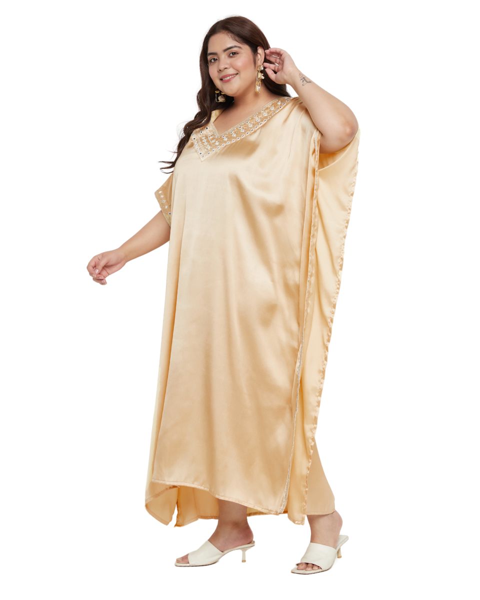 Elegant Embroidered Dress For Women