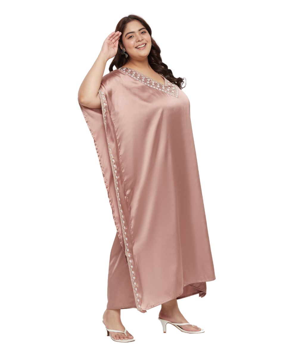 Elegant Embroidered Gown For Women