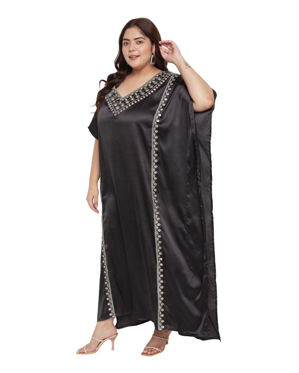 Stylish Black Long Dress