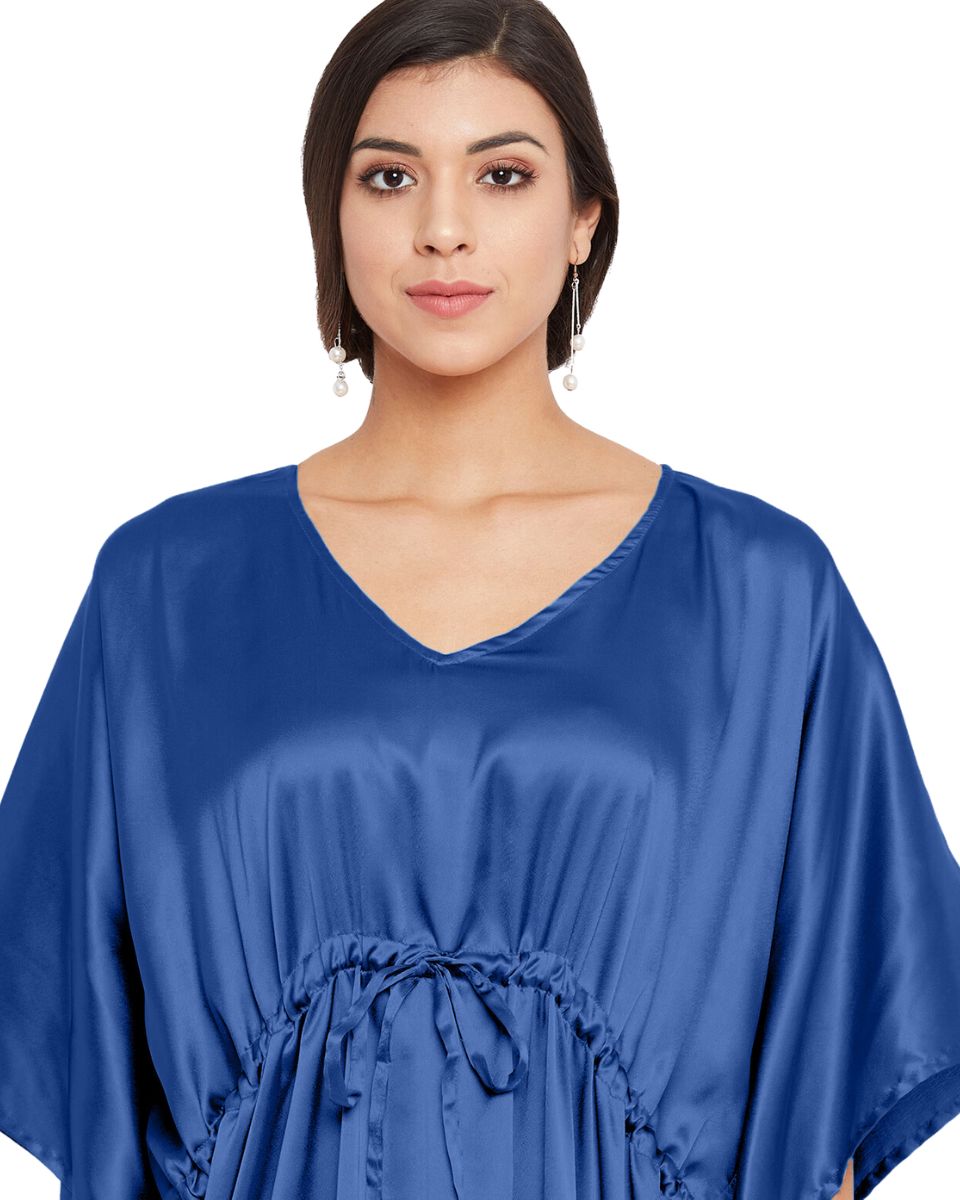 Women's Satin Kaftan Dress