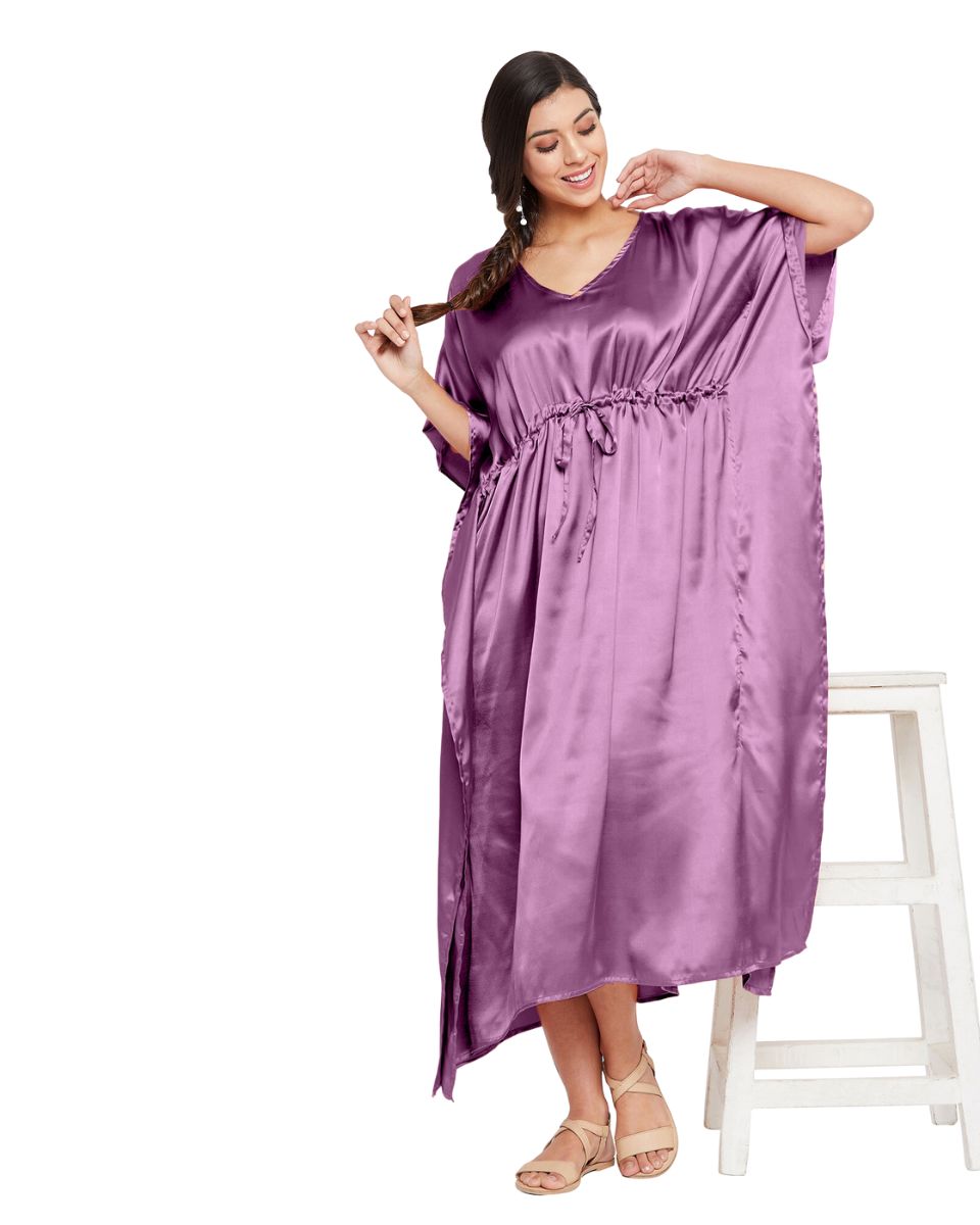 Maxi Kaftan Dress in Kimono Style
