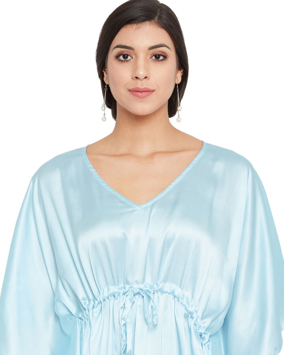 Women's Satin Kaftan Dress