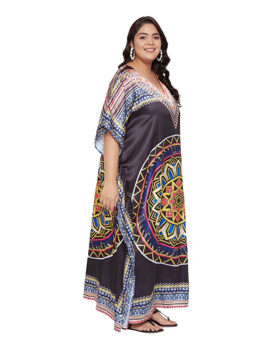 Mandala Print Kaftan for women