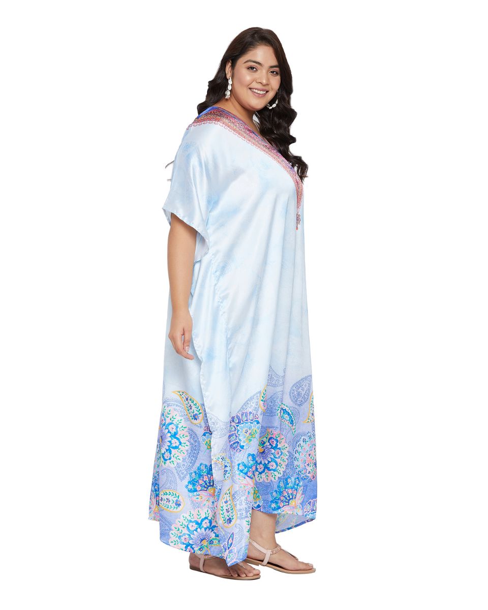 Comfortable floral kaftan