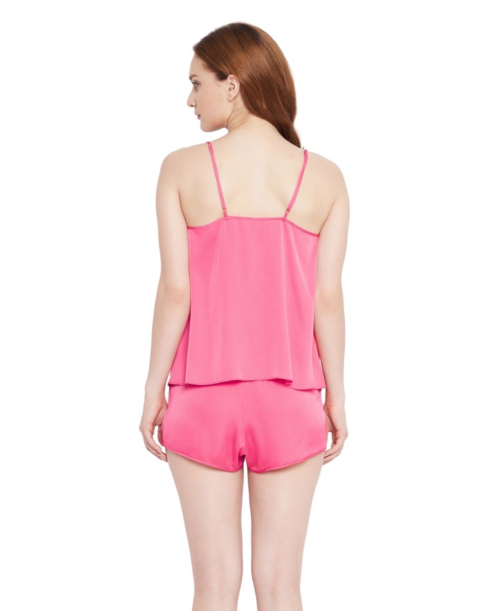 Stylish satin shorts