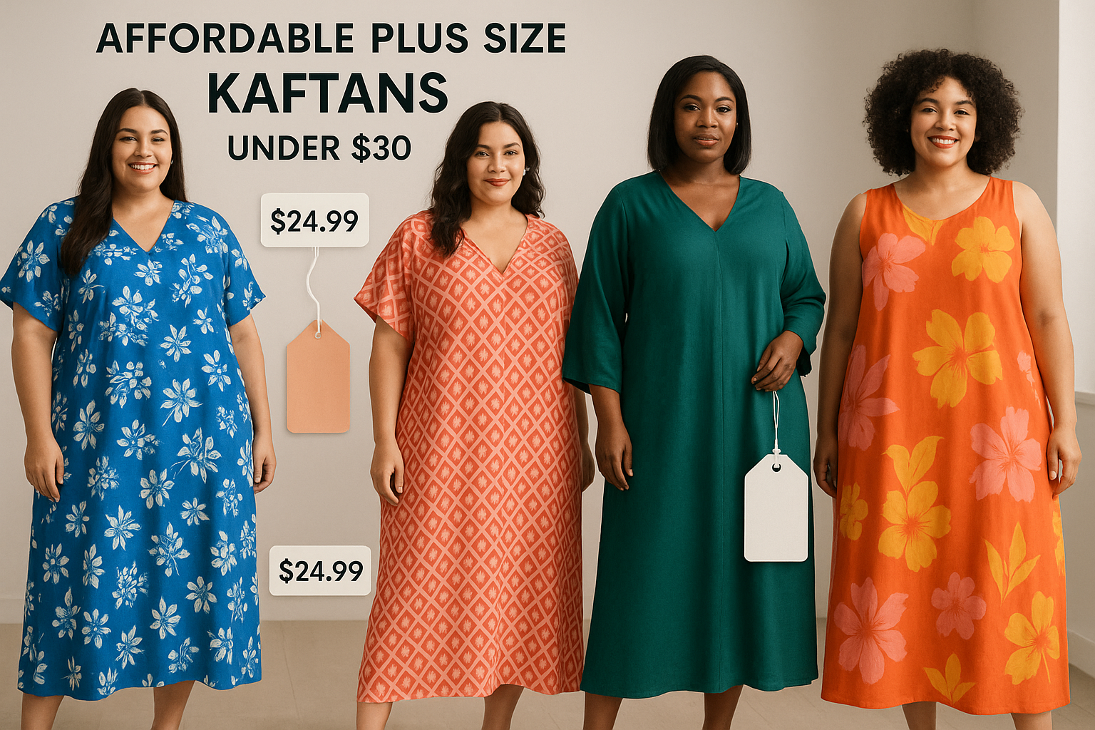 Best Affordable Plus Size Kaftans Under $30: Budget-Friendly Style Guide