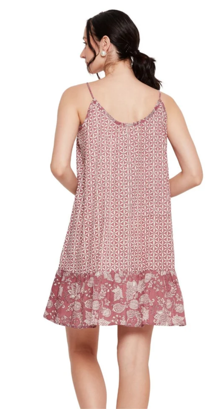 Floral Cotton Dress for Women S-XL Sleeveless | GypsieBlu