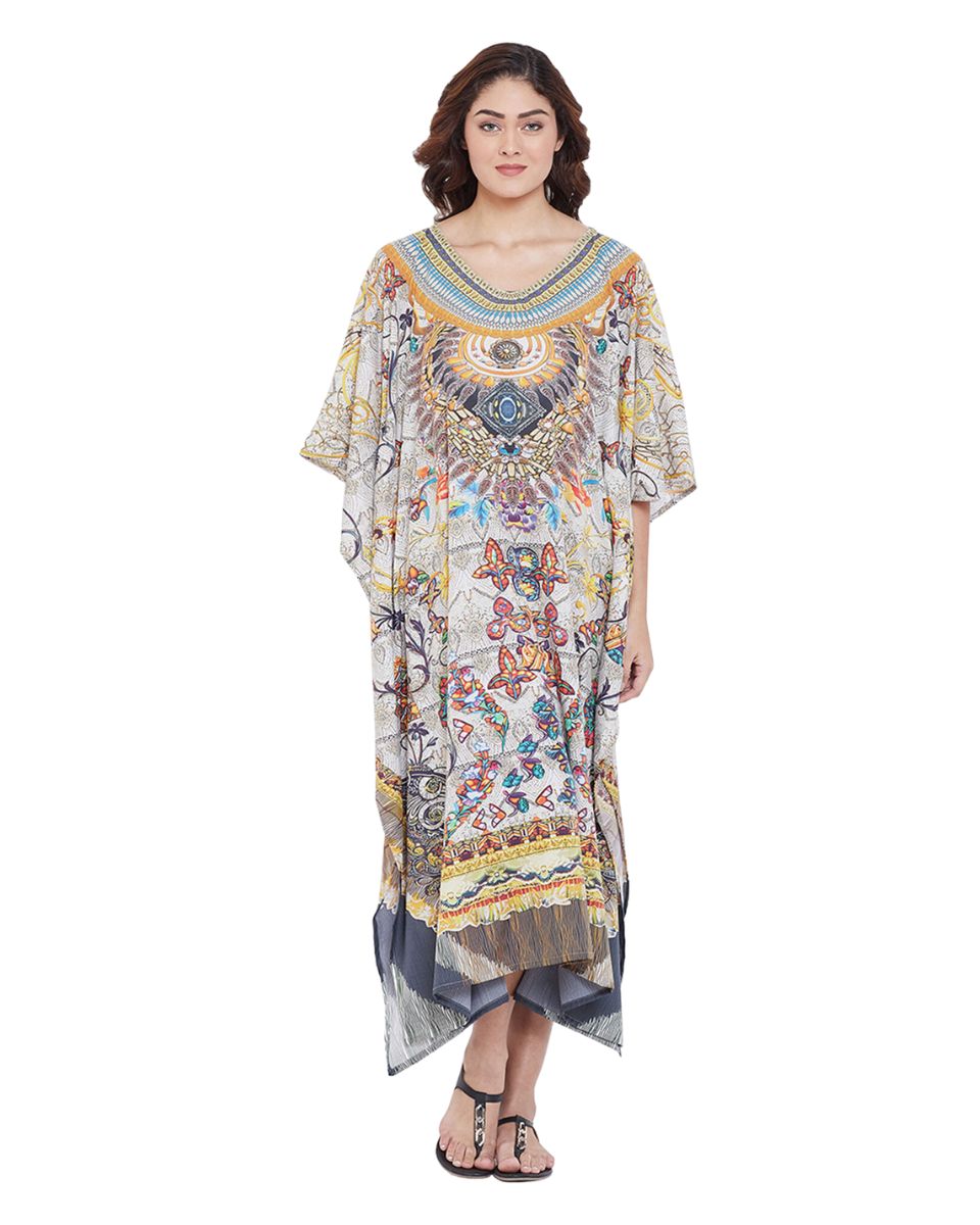 flowy boho maxi dress with sleeves