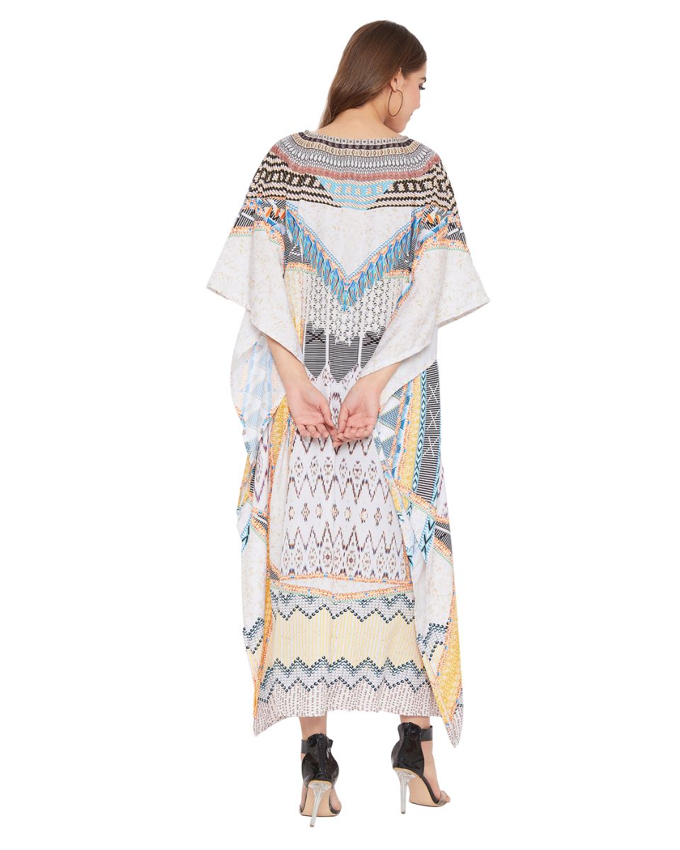 maxi kimono sleeve dress