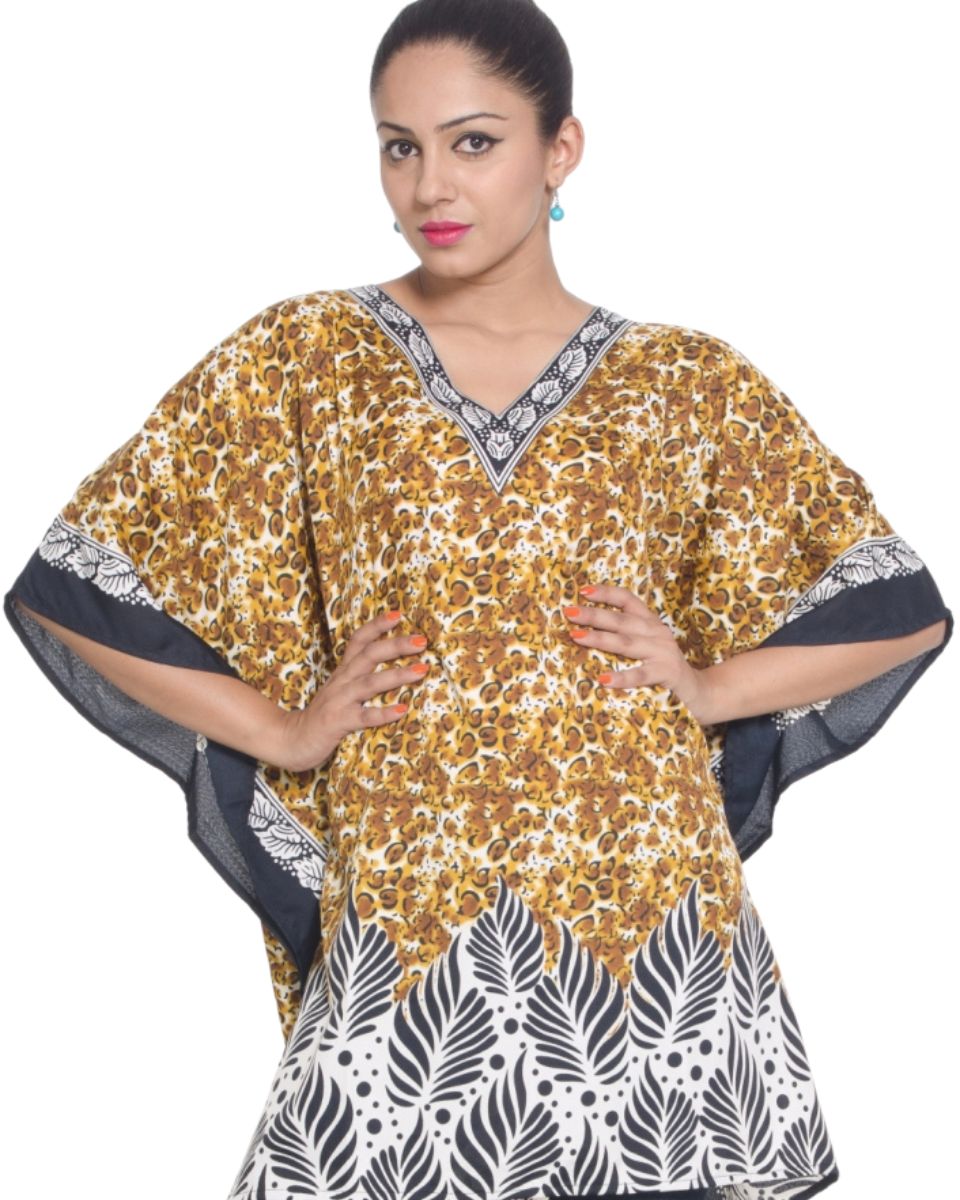 Mini Tunic Leopard Polyester Plus Size For Women