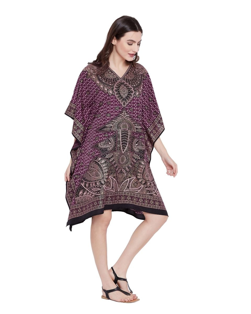 Comfortable Short Tunic Polyester For Plus Size Women