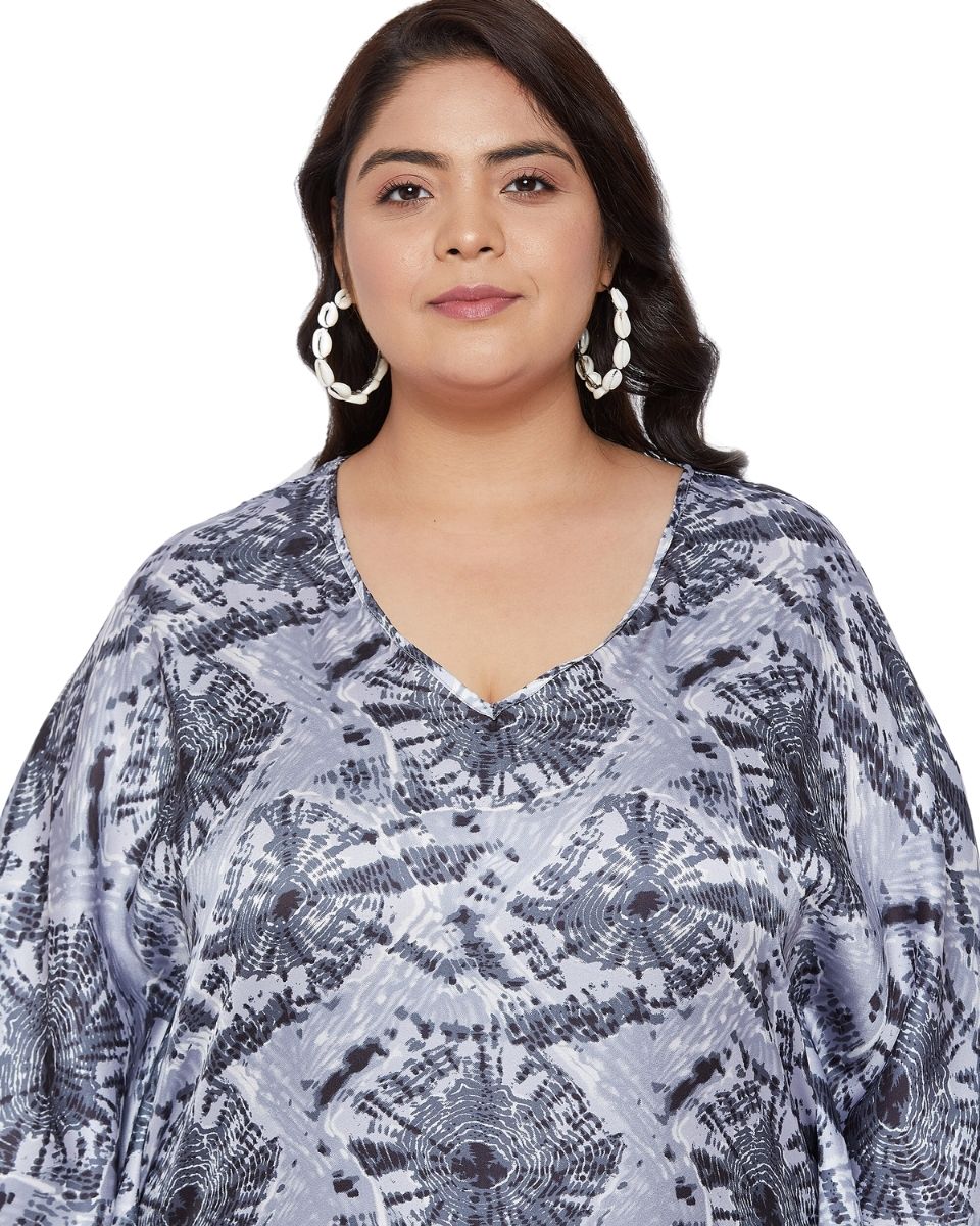 Plus size kaftan for woman