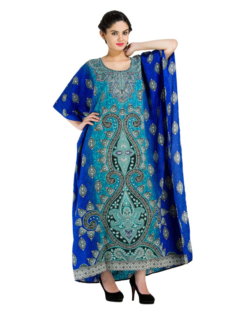 Long Gown Plus Size Polyester Caftan One Size For Women