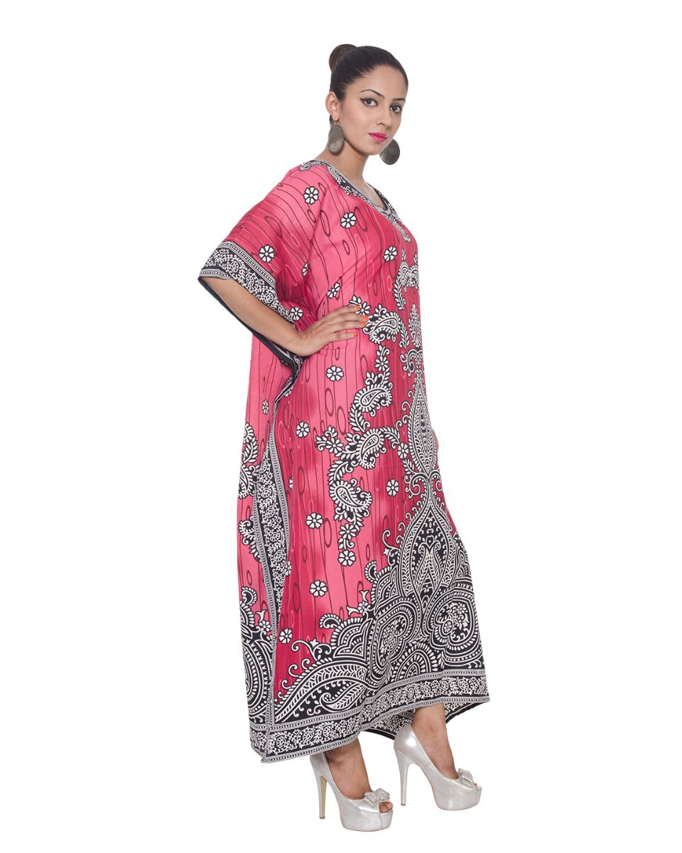 Beach Plus Size Kaftan Polyester Kimono Style Long For Women