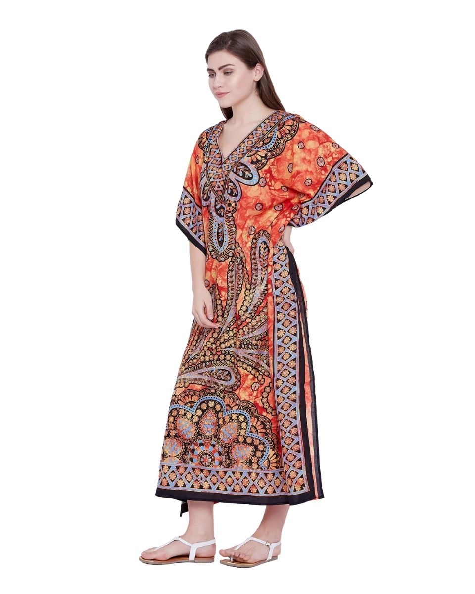 paisley maxi dress