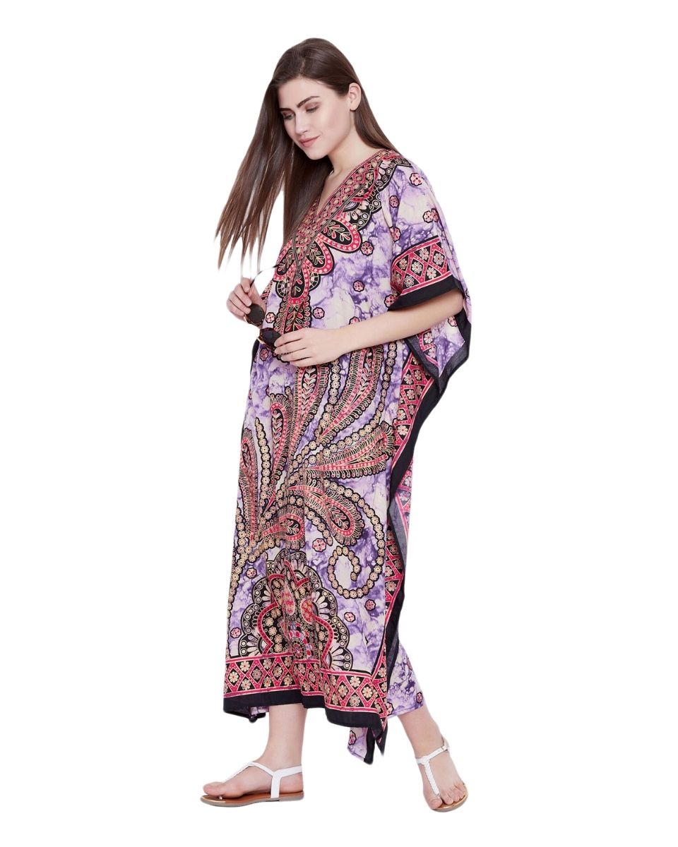 kimono sleeve long dress