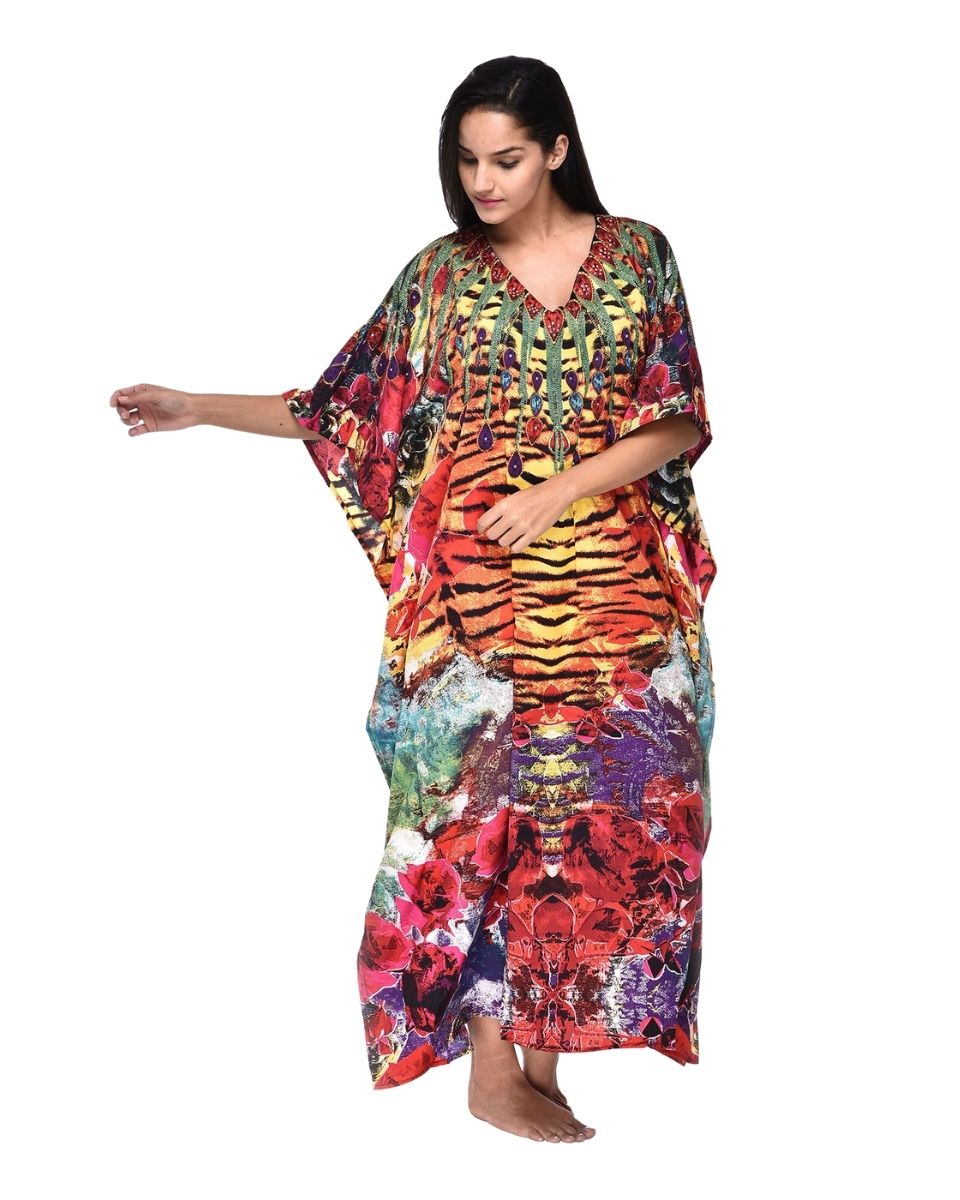 maxi caftan dress