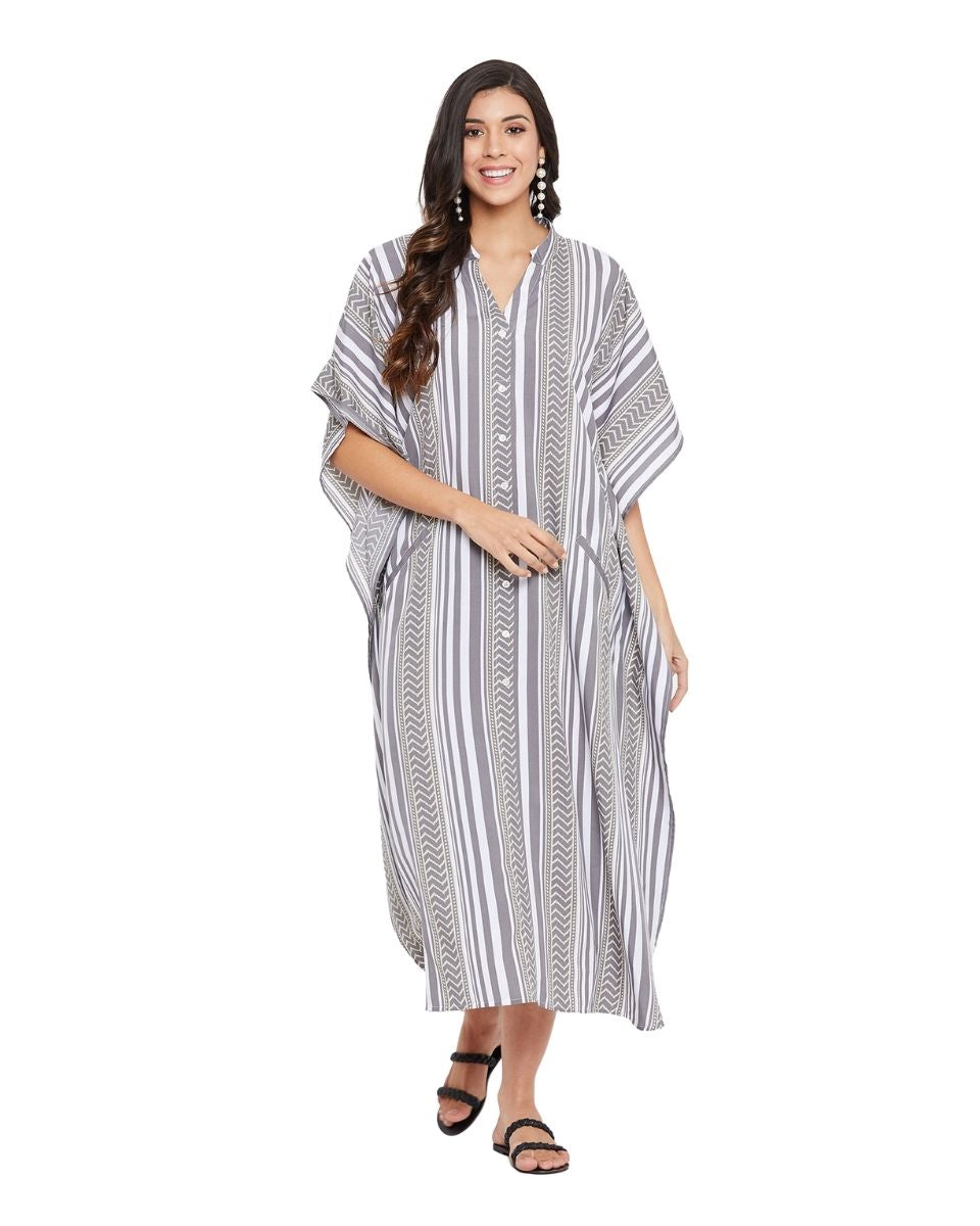 kimono sleeve knitted maxi dress