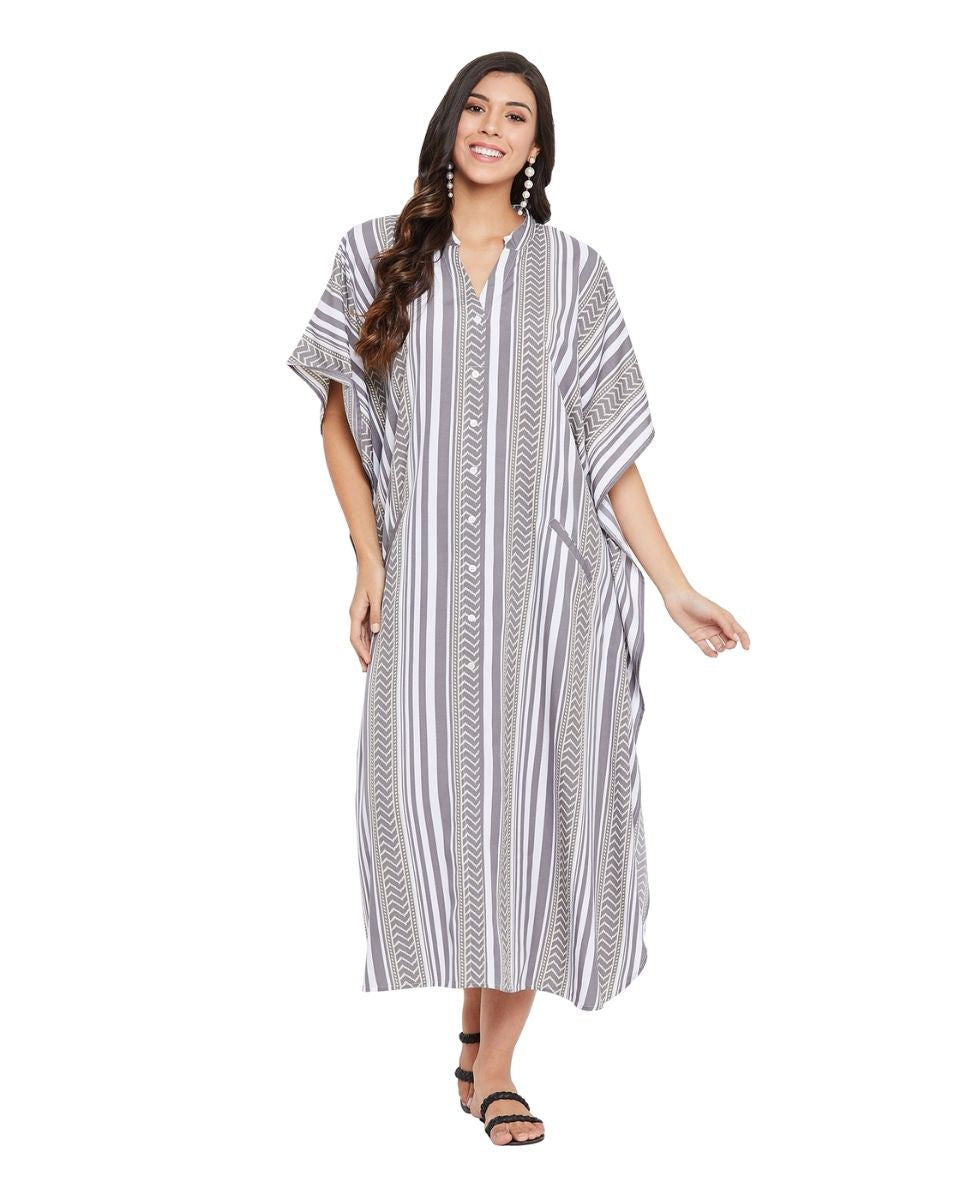 kimono sleeve long dress