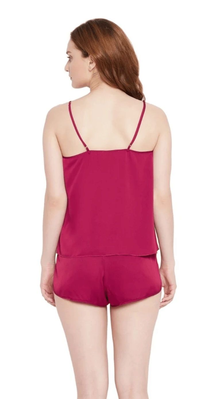 Red Satin Shorts for Women S-XL | GypsieBlu