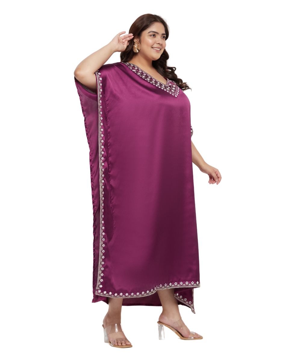 Glamorous Purple Long Dress For Women
