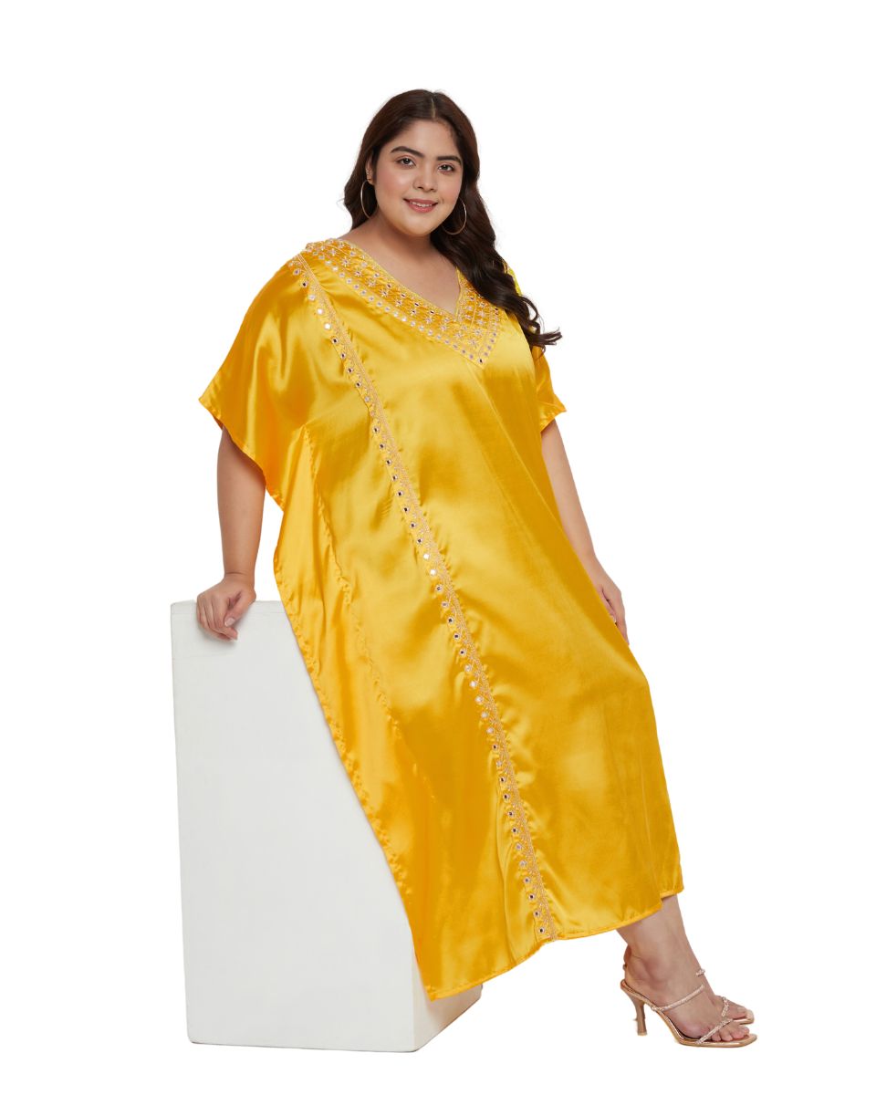 Lace Satin Women's Dress