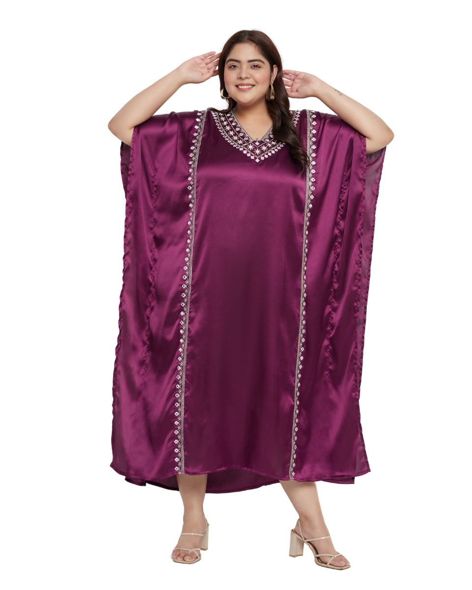 Lace Satin Women's Dress