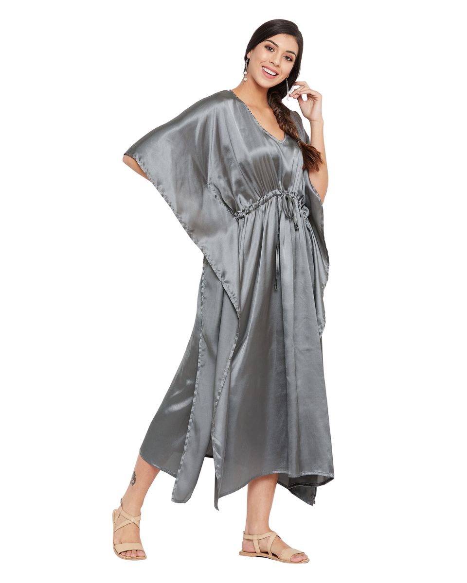 Gray Maxi Kaftan