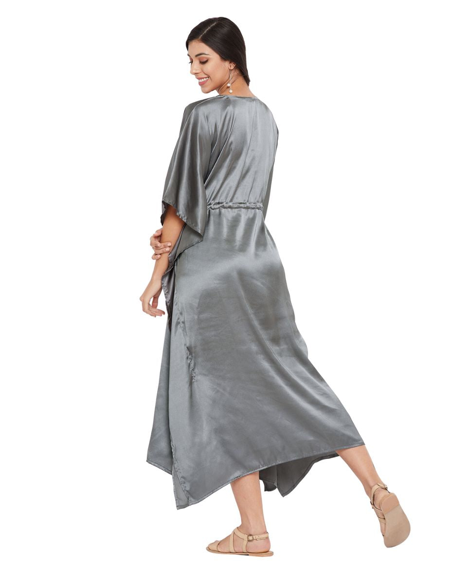 Gray Maxi Kaftan for Women